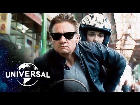 Jeremy Renner’s Bike Chase Through the Streets of Manila