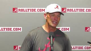 Kalen DeBoer Breaks Down First Spring Scrimmage | QB Growth, O-Line Battles & Defensive