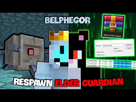 Tôi Đã Tìm Ra Cách Respawn Elder Guardian | Toàn MC