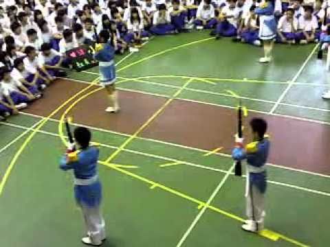 99年楊梅儀隊迎新1 - YouTube