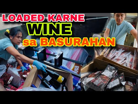 Dumpster Diving Overload Karne at Wine Tinatapon ng CEO