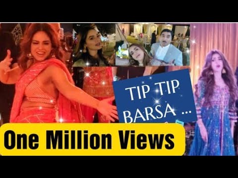 Amar Khan and Kinza Hashmi set the Dance floor on fire ... Tabahi dances at Saboor and Ali Mehndi