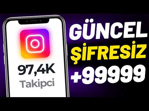 ŞİFRESİZ İNSTAGRAM TAKİPÇİ HİLESİ - ÜCRETSİZ İNSTAGRAM TAKİPÇİ HİLESİ 2025
