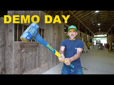 First Step: Transforming Horse Barn into a Woodworking Shop