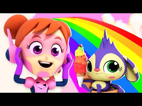 Colors Song, Fun Learning Videos & Preschool Rhyme for Kids