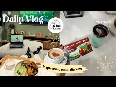 🍏CÓMO TOMO VINAGRE DE MANZANA TODOS LOS DÍAS? | KETO DAY OF EATING | VLOG 1578 | Manu Echeverri