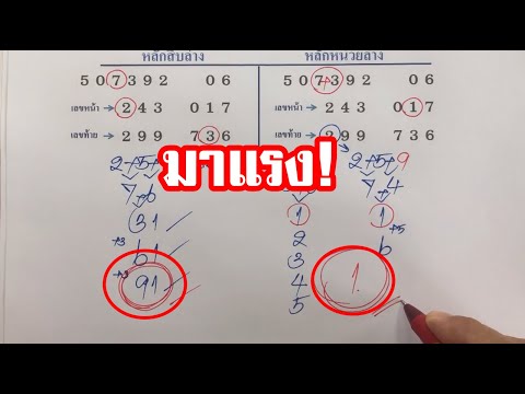 มาแรง‼️เลขเด็ด 2 ตัวล่าง งวด 16 ก.ค.68📌 ขอให้โชคดีถูกหวยรวยๆทุกคน
