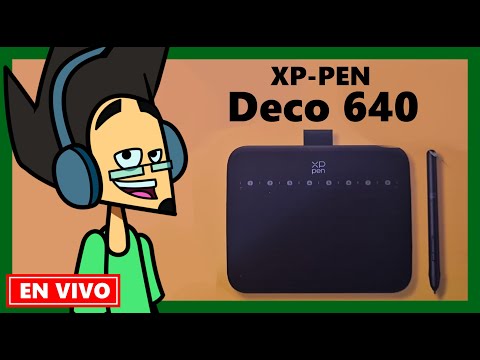 🔴Deco 640 XP-PEN probándola en vivo- Green Retroman