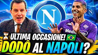 🚨 NAPOLI CORRE CONTRO IL TEMPO PER DODÔ! FIORENTINA FISSA UNA SCADENZA DEFINITIVA! NAPOLI NEWS