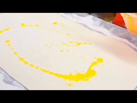 Delicious sweet pastry