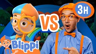 Blippi Wonders in REAL LIFE! | Blippi Plays Games In His Clubhouse! | Blippi Educational Videos