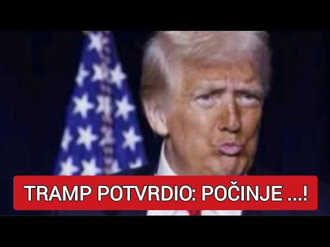 Tramp potvrdio: Počinje ...!