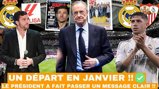 🚨FLORENTINO A PRIS LA PAROLE ET ENVOYÉ UN MESSAGE FORT !! / VALVERDE INCERTAIN .. / UN DÉPART ✅