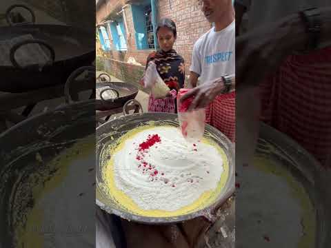 French kaku cake #streetfood #shorts #sarkarifoodie