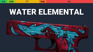 Glock-18 Water Elemental Wear Preview