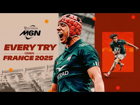 EVERY France Try - Guinness Six Nations 2025! 🇫🇷