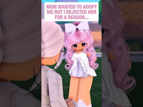 MOM WANTED TO ADOPT ME BUT I REJECTED HER FOR A REASON 😖#roblox #berry #shorts