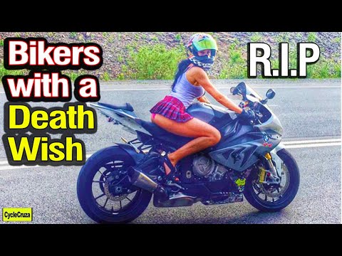 Motorcycle Riders With a DEATH WISH