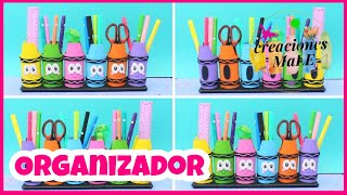 ORGANIZADOR DE COLORES || DIY || REGRESO A CLASES