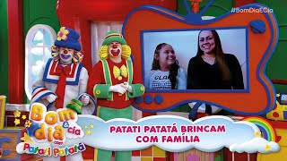 Patati Patatá brincam com mãe e filha | Bom Dia & Cia. Com Patati Patatá (11/08/25)