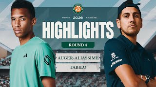 Felix Auger-Aliassime vs Alejandro Tabilo | Round 4 Highlights | Roland-Garros 2026