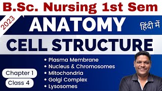 Cell Structure | B.Sc. Nursing 1st Sem | Anatomy & Physiology