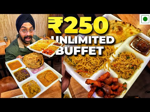 Tilak Nagar Metro Station पर Delhi's Cheapest Lunch & Dinner Buffet!