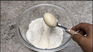 um amigo feirante me ensinou, coloque banha na farinha de trigo e se surpreenda
