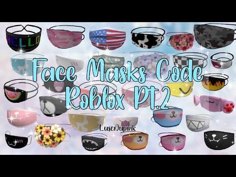 Face Mask Codes For Roblox 07 2021 - how to put two face items on roblox
