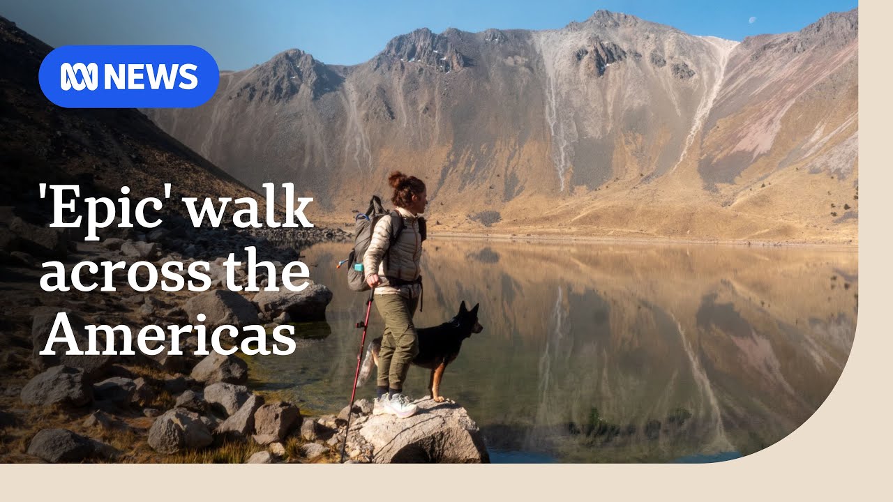Meet the Australian Adventurer of the Year who’s on a 30,000km walk | ABC News