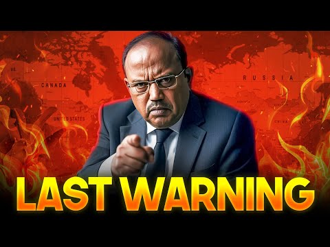 Ajit Doval warned western media||Why is India so angry?#ajitdoval