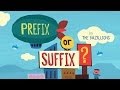 Exploring Prefixes and Suffixes in Language