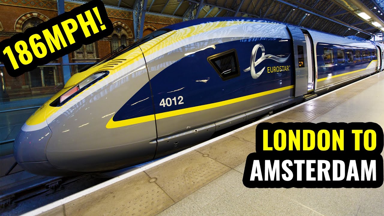 EUROSTAR Standard Premier: LONDON TO AMSTERDAM in 3. 5 Hours!