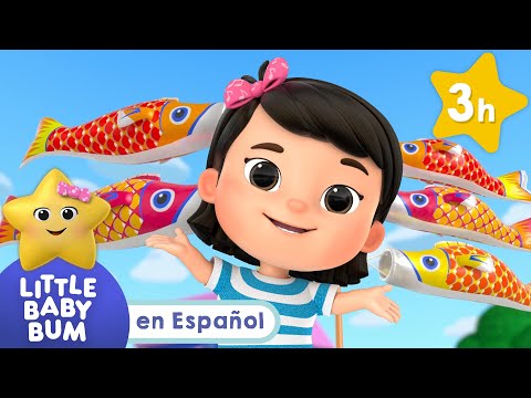 12345 Atrapé a un pez 🐟 | Canciones Infantiles🎵| Caricaturas para bebés | Little Baby Bum