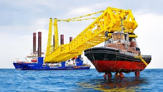 This Is the Largest Crane Ship Ever Built—And It's 100% Real!