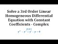 Differential Equations General Solutions