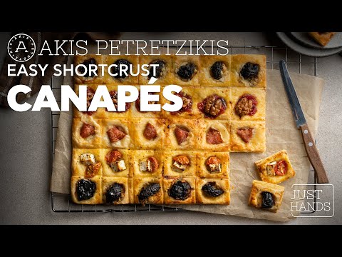 Easy Shortcrust Canapés | Akis Petretzikis