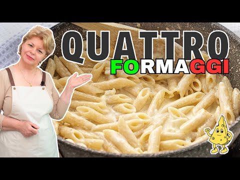 🥣 Paste Quattro Formaggi Gata în 10 Minute 🍝 – Rețeta Simplă cu Brânzeturi Mixte 🧀