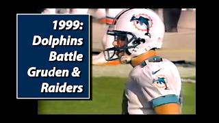 1999 Wk 08 Dolphins at Raiders ESPN Highlights