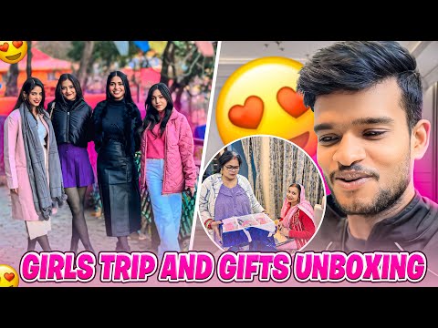 Saumya ki Girls Trip hui Start and Shadi ke Gifts ki hui unboxing 🥳❤️