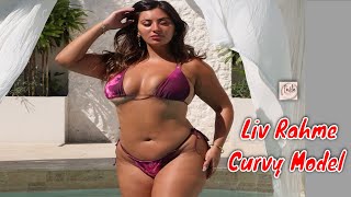 Liv Rahme 🇦🇺...| Plus Size Curvy Empowerment | Plus Size Women's Bikini Swimwear | Wiki Biography2