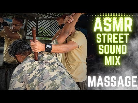 INSANE Indian Chiropractic Massage on the Street! INTENSE Painful or Healing?