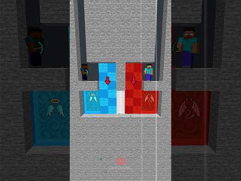 Saving Herobrine From Devil Herobrine #herobrine