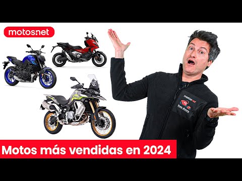 🔝 Las motos más vendidas en España en 2024 / Ranking / Informe / motos.net