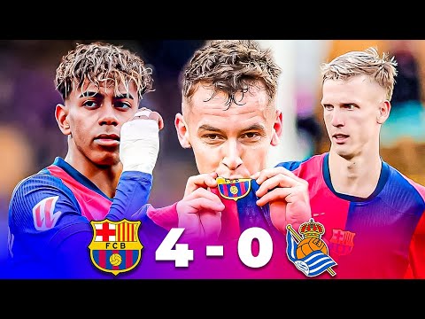 RAMADAN YAMAL 🌙 - Olmo en feu🔥 - Barça vs Real Sociedad (4-0) - Le debrief / Resume