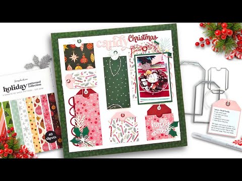 Die Cutting TRICKS & Interactive Christmas Scrapbook Layout Tutorial! | Scrapbook.com