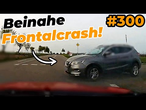 Beinahe Frontalcrash, Überholen endet beinahe FATAL & Close Calls | #GERMANDASHCAM #300
