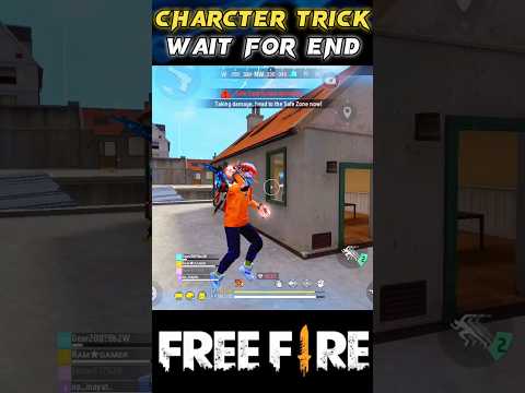character trick 😱🤯 ||  FREEFIRE MAX|| PART 10 || #shorts #freefire