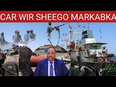 CARYAA SHEGTA MARKABKI PUNTLAND QABATAY TURKIGA OO FARAHA KA TAAGTAY IYO SOMALIYA OO KU DHICI WAYDAY