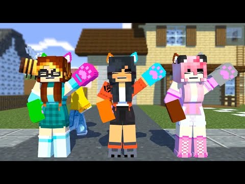 CAPTURED LOVE MEME | FIRST MEET MEME | APHMAU, MAIZEN, AARON, EIN - Minecraft Animation